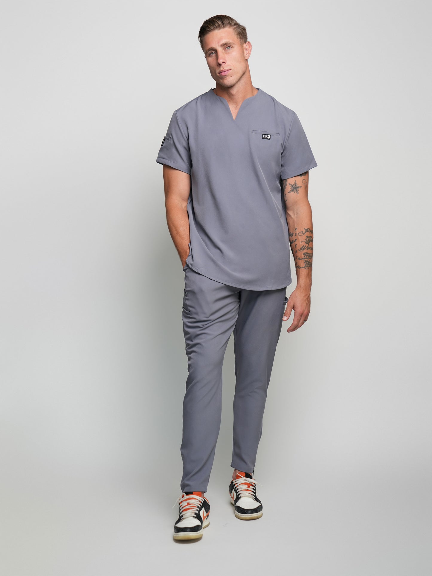 Houston Men Scrub Top